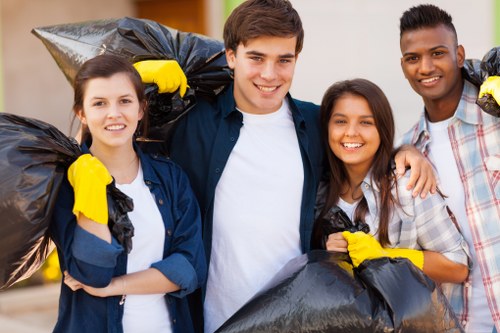 Professional team handling furniture clearance in Wimbledon